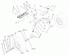 Toro 73542 (520xi) - 520xi Garden Tractor, 2003 (230000001-230999999) Ersatzteile TIE ROD, SPINDLE AND FRONT AXLE ASSEMBLY