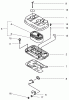 Toro 73545 (520Lxi) - 520Lxi Garden Tractor, 1998 (8900001-8999999) Ersatzteile AIR CLEANER ASSEMBLY