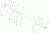 Toro 73545 (520Lxi) - 520Lxi Garden Tractor, 1998 (8900001-8999999) Ersatzteile DRIVE SHAFT ASSEMBLY