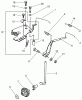 Toro 73545 (520Lxi) - 520Lxi Garden Tractor, 1998 (8900001-8999999) Ersatzteile GOVERNOR ASSEMBLY