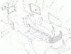 Toro 73545 (520Lxi) - 520Lxi Garden Tractor, 1998 (8900001-8999999) Ersatzteile GRILLE AND SIDE PANEL ASSEMBLY