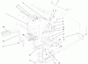Toro 73545 (520Lxi) - 520Lxi Garden Tractor, 1998 (8900001-8999999) Ersatzteile HYDRO CONTROLS ASSEMBLY