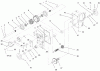 Toro 73545 (520Lxi) - 520Lxi Garden Tractor, 1998 (8900001-8999999) Ersatzteile HYDRO TRANS AXLE ASSEMBLY #1