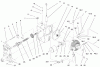 Toro 73545 (520Lxi) - 520Lxi Garden Tractor, 1998 (8900001-8999999) Ersatzteile HYDRO TRANS AXLE ASSEMBLY #2