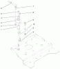Toro 73545 (520Lxi) - 520Lxi Garden Tractor, 1998 (8900001-8999999) Ersatzteile SMART TURN FRONT ASSEMBLY