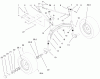 Toro 73545 (520Lxi) - 520Lxi Garden Tractor, 1998 (8900001-8999999) Ersatzteile TIE RODS, SPINDLE & FRONT AXLE ASSEMBLY
