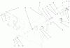 Toro 73545 (520Lxi) - 520Lxi Garden Tractor, 1998 (8900001-8999999) Ersatzteile UPPER PARKING BRAKE ASSEMBLY