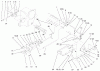 Toro 73580 (520Lxi) - 520Lxi Garden Tractor, 1999 (9900001-9999999) Ersatzteile ATTACH-A-MATIC & HITCH ASSEMBLY