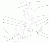 Toro 73580 (520Lxi) - 520Lxi Garden Tractor, 2001 (210000001-210999999) Ersatzteile CRUISE CONTROL ASSEMBLY