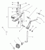 Toro 73580 (520Lxi) - 520Lxi Garden Tractor, 2001 (210000001-210999999) Ersatzteile GOVERNOR ASSEMBLY