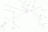 Toro 73580 (520Lxi) - 520Lxi Garden Tractor, 2001 (210000001-210999999) Ersatzteile HI-LO SHIFT ASSEMBLY