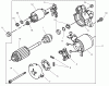 Toro 73580 (520Lxi) - 520Lxi Garden Tractor, 2001 (210000001-210999999) Ersatzteile STARTER ASSEMBLY