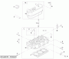 Toro 73590 (523Dxi) - 523Dxi Garden Tractor, 1999 (9900001-9999999) Ersatzteile ENGINE ASSEMBLY (SERIAL NO. 99000001 & UP)(MODEL 73552) ENGINE ASSEMBLY (SERIAL NO. 99001001 & UP)(MODEL 73590) #3