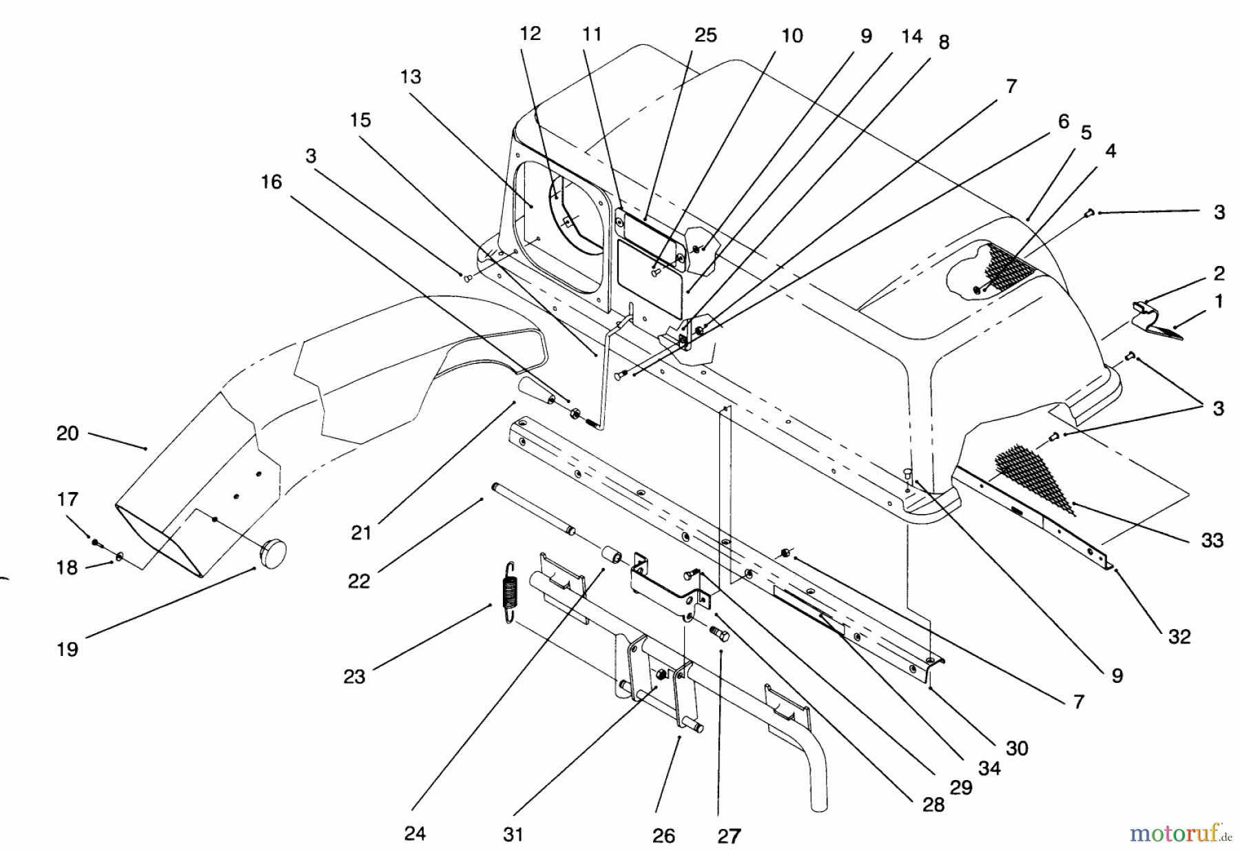Toro Neu Accessories, Mower 79401 - Toro Easy Twin 42