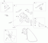 Toro 73590 (523Dxi) - 523Dxi Garden Tractor, 1999 (9900001-9999999) Ersatzteile ENGINE ASSEMBLY (SERIAL NO. 99000001 & UP)(MODEL 73552) ENGINE ASSEMBLY (SERIAL NO. 99001001 & UP)(MODEL 73590) #9