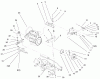 Toro 73590 (523Dxi) - 523Dxi Garden Tractor, 1999 (9900001-9999999) Ersatzteile LIQUID COOLED DIESEL ENGINE ASSEMBLY #1