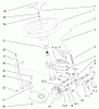 Toro 73590 (523Dxi) - 523Dxi Garden Tractor, 1999 (9900001-9999999) Ersatzteile POWER STEERING & TILT ASSEMBLY