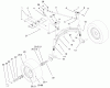 Toro 73590 (523Dxi) - 523Dxi Garden Tractor, 1999 (9900001-9999999) Ersatzteile TIE RODS, SPINDLE, & FRONT AXLE ASSEMBLY