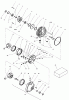 Toro 73590 (523Dxi) - 523Dxi Garden Tractor, 1999 (9900001-9999999) Ersatzteile TRANSMISSION ASSEMBLY