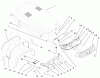 Toro 73560 (522xi) - 522xi Garden Tractor, 1998 (8900001-8999999) Ersatzteile HOOD & HEADLIGHT ASSEMBLY