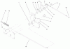Toro 73560 (522xi) - 522xi Garden Tractor, 1998 (8900001-8999999) Ersatzteile LOWER PARKING BRAKE ASSEMBLY