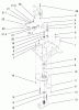 Toro 73560 (522xi) - 522xi Garden Tractor, 1998 (8900001-8999999) Ersatzteile LOWER POWER STEERING ASSEMBLY