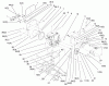 Toro 73561 (522xi) - 522xi Garden Tractor, 2000 (000000001-000999999) Ersatzteile AIR COOLED ENGINE ASSEMBLY