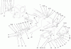 Toro 73561 (522xi) - 522xi Garden Tractor, 2000 (000000001-000999999) Ersatzteile ATTACH-A-MATIC & HITCH ASSEMBLY