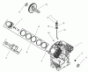 Toro 73561 (522xi) - 522xi Garden Tractor, 2000 (000000001-000999999) Ersatzteile GROUP 2-CRANKCASE