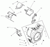 Toro 73561 (522xi) - 522xi Garden Tractor, 2000 (000000001-000999999) Ersatzteile GROUP 6-BLOWER HOUSING & BAFFLES