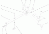 Toro 73561 (522xi) - 522xi Garden Tractor, 2000 (000000001-000999999) Ersatzteile HI-LO SHIFT ASSEMBLY