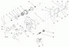 Toro 73561 (522xi) - 522xi Garden Tractor, 2000 (000000001-000999999) Ersatzteile HYDRO TRANS AXLE ASSEMBLY #1