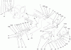 Toro 73561 (522xi) - 522xi Garden Tractor, 2000 (200000201-200999999) Ersatzteile ATTACH-A-MATIC & HITCH ASSEMBLY