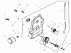 Toro 73561 (522xi) - 522xi Garden Tractor, 2000 (200000201-200999999) Ersatzteile GROUP 3-OIL PAN/LUBRICATION