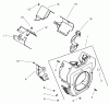 Toro 73561 (522xi) - 522xi Garden Tractor, 2000 (200000201-200999999) Ersatzteile GROUP 6-BLOWER HOUSING & BAFFLES