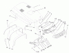 Toro 73561 (522xi) - 522xi Garden Tractor, 2000 (200000201-200999999) Ersatzteile HOOD & HEADLIGHT ASSEMBLY