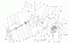 Toro 73561 (522xi) - 522xi Garden Tractor, 2000 (200000201-200999999) Ersatzteile HYDRO TRANS AXLE ASSEMBLY #2