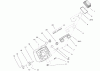 Toro 73561 (522xi) - 522xi Garden Tractor, 2001 (210000001-210999999) Ersatzteile DASH ASSEMBLY