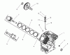 Toro 73561 (522xi) - 522xi Garden Tractor, 2001 (210000001-210999999) Ersatzteile GROUP 2-CRANKCASE
