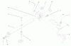 Toro 73561 (522xi) - 522xi Garden Tractor, 2001 (210000001-210999999) Ersatzteile HI-LO SHIFT ASSEMBLY