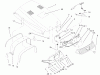 Toro 73561 (522xi) - 522xi Garden Tractor, 2001 (210000001-210999999) Ersatzteile HOOD & HEADLIGHT ASSEMBLY