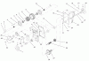 Toro 73561 (522xi) - 522xi Garden Tractor, 2001 (210000001-210999999) Ersatzteile HYDRO TRANSAXLE ASSEMBLY #1