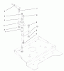 Toro 73561 (522xi) - 522xi Garden Tractor, 2001 (210000001-210999999) Ersatzteile SMART TURN FRONT ASSEMBLY