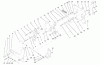 Toro 73561 (522xi) - 522xi Garden Tractor, 2001 (210000001-210999999) Ersatzteile SMART TURN REAR ASSEMBLY