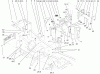 Toro 73561 (522xi) - 522xi Garden Tractor, 2001 (210000001-210999999) Ersatzteile STEERING TOWER & FUEL TANK SUPPORTS ASSEMBLY