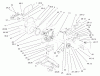 Toro 73561 (522xi) - 522xi Garden Tractor, 2004 (240000001-240999999) Ersatzteile AIR COOLED ENGINE ASSEMBLY