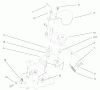 Toro 73561 (522xi) - 522xi Garden Tractor, 2004 (240000001-240999999) Ersatzteile CRUISE CONTROL ASSEMBLY