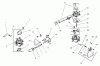 Toro 73561 (522xi) - 522xi Garden Tractor, 2004 (240000001-240999999) Ersatzteile FUEL SYSTEM ASSEMBLY KOHLER CH22S-66545