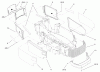 Toro 73561 (522xi) - 522xi Garden Tractor, 2004 (240000001-240999999) Ersatzteile GRILL & SIDE PANELS ASSEMBLY