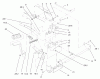 Toro 73561 (522xi) - 522xi Garden Tractor, 2004 (240000001-240999999) Ersatzteile HYDRO CONTROLS ASSEMBLY